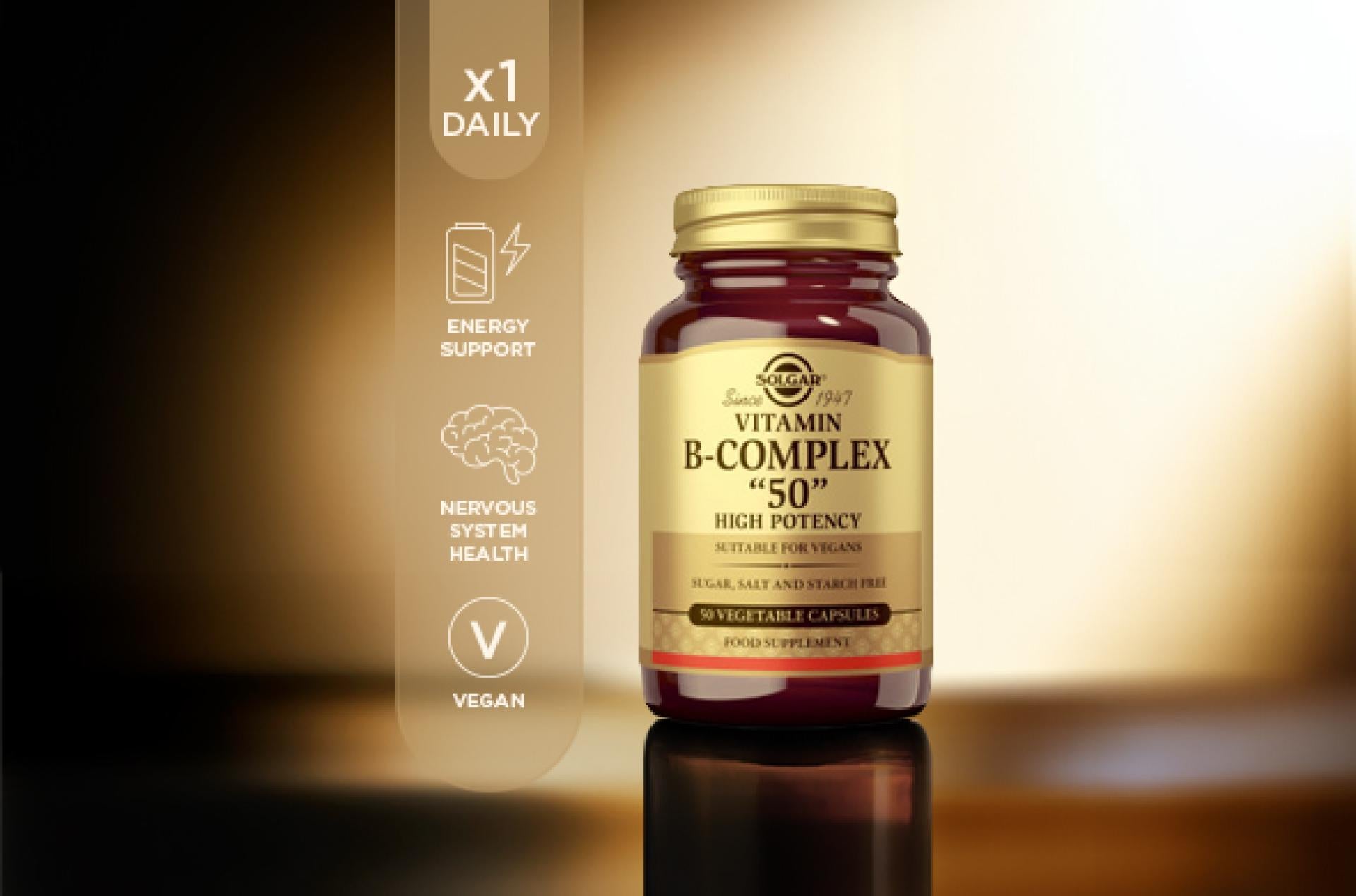 Vitamin B komplex Solgar
