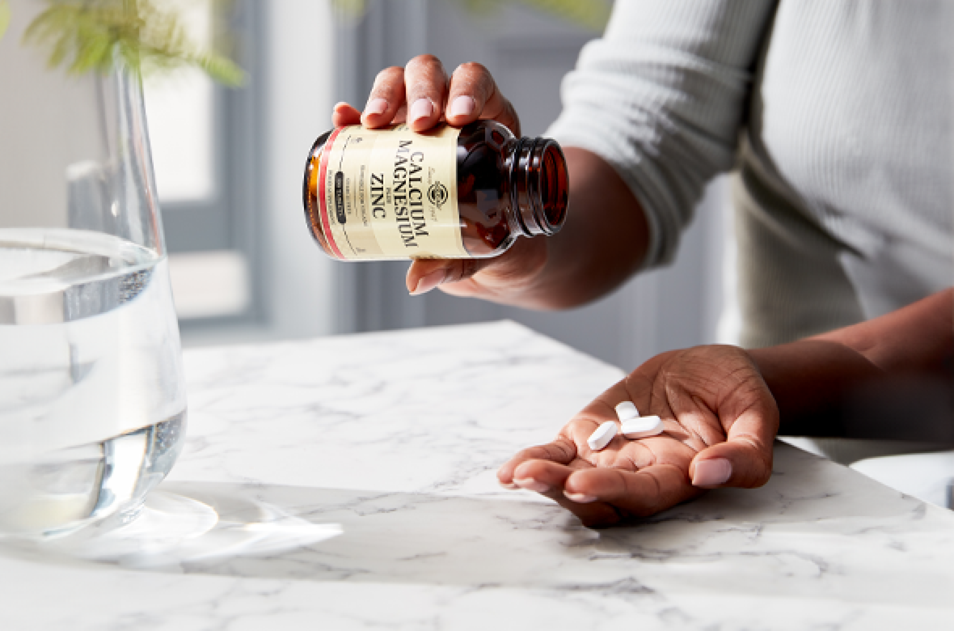 Solgar® Vápník, hořčík a zinek