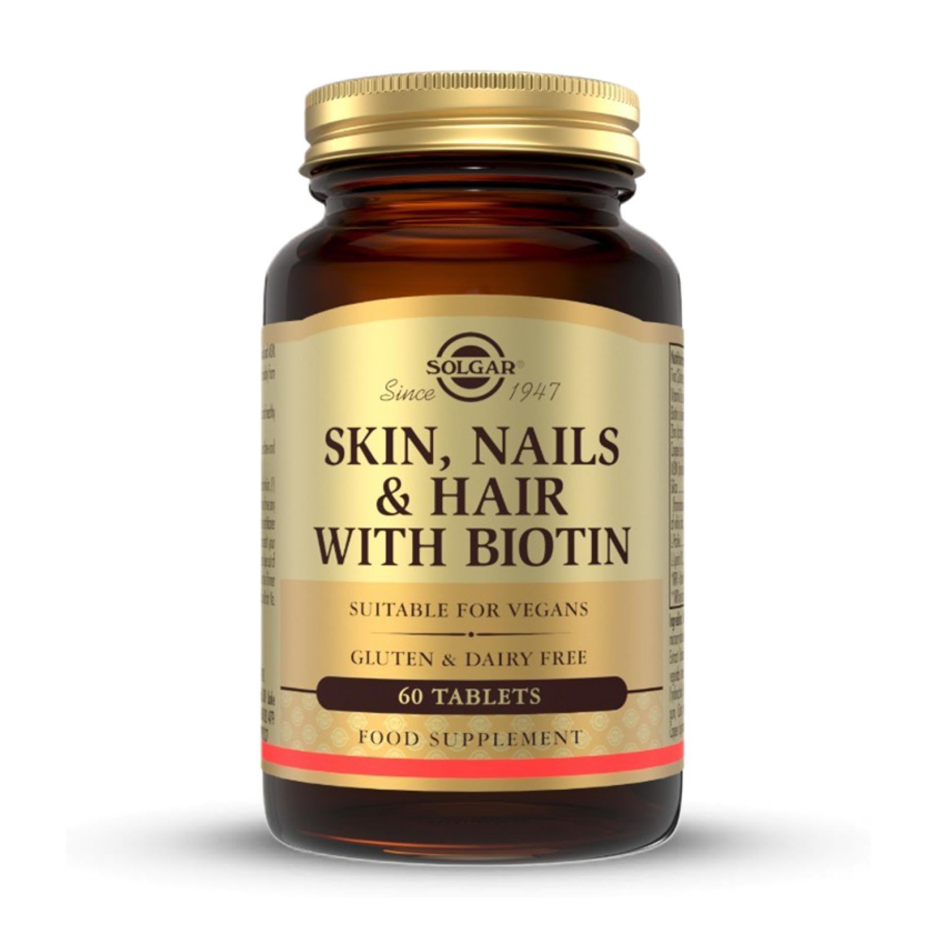 Skin, nails and hair s biotinem - produktová fotografie